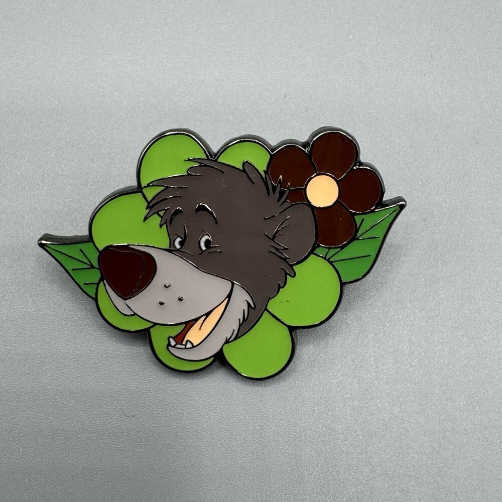 Loungefly Disney Jungle Book BALOO Floral Blind Box Enamel Pin New Open Box